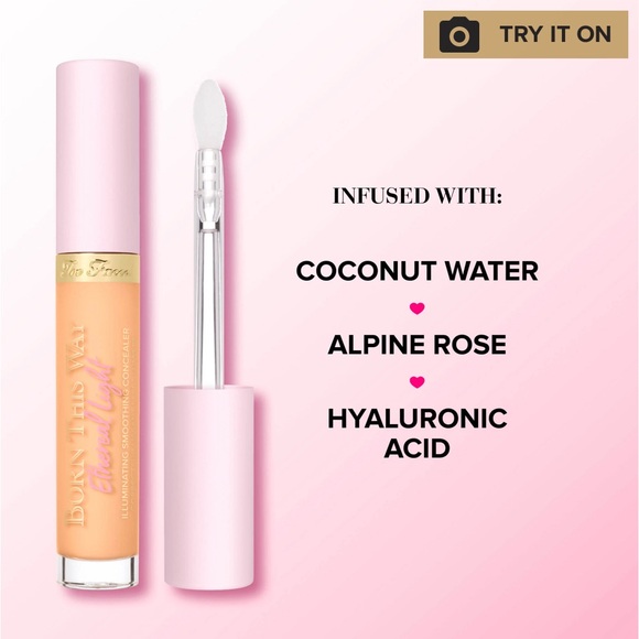 Too Faced Born This Way Ethereal Light Illuminating Smoothing Concealer Honeybun - Picture 2 of 10